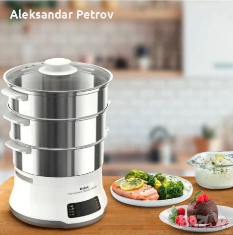 уред за готвене на пара Tefal Convenient Series Deluxe VC502D10. , снимка 5 - Уреди за готвене на пара - 50836734