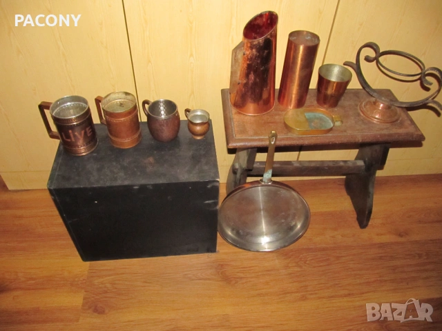 медни съдове - калайдисани, снимка 7 - Декорация за дома - 51864730