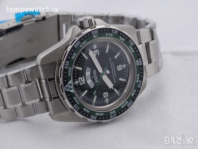 ВОСТОК АМФИБИЯ АВТОМАТИЧЕН- "Турист" ref: 14047Г, снимка 7 - Мъжки - 53472449