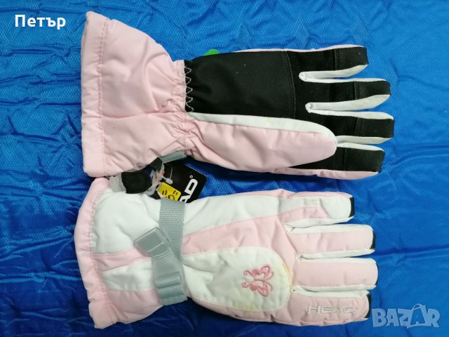 Продавам нови дамски ръкавици Head розови с бяло, снимка 3 - Спортна екипировка - 35624719