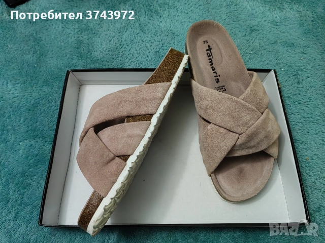 Tamaris - Дамски чехли, снимка 2 - Чехли - 52630124