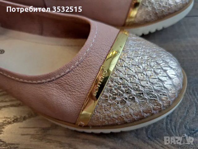 Дамски обувки от естествена кожа, снимка 2 - Дамски елегантни обувки - 49123636