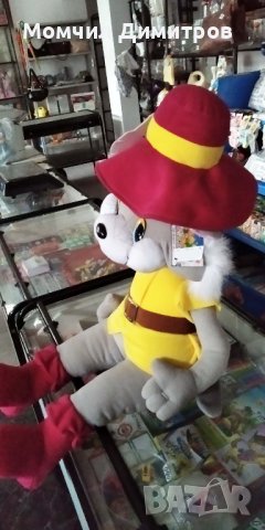 Нов Плюшен Котаракът в Чизми 90/55 см., снимка 2 - Плюшени играчки - 42933943
