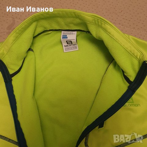 SALOMON DISCOVERY FZ ACID LIME 18  размер Л , снимка 6 - Спортни дрехи, екипи - 40431499