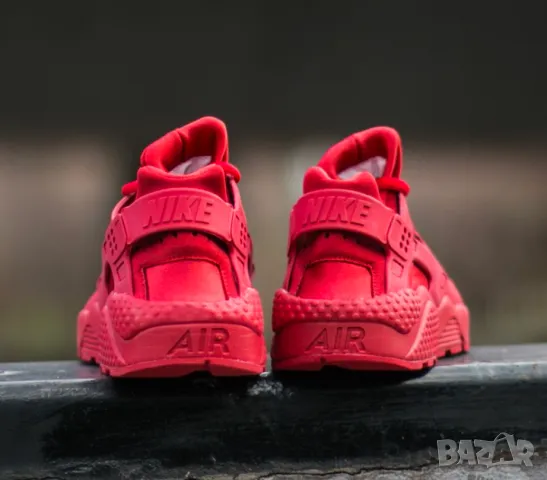 маратонки Nike Air Huarache Run 'All Red' номер 41-42, снимка 4 - Маратонки - 47481858