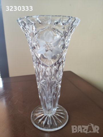 Кристална ваза голяма, снимка 6 - Аксесоари за кухня - 43703126
