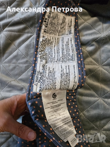 Ергономична раница Ergobaby 360 - Dusty Blue, снимка 2 - Кенгура и ранички - 52989117