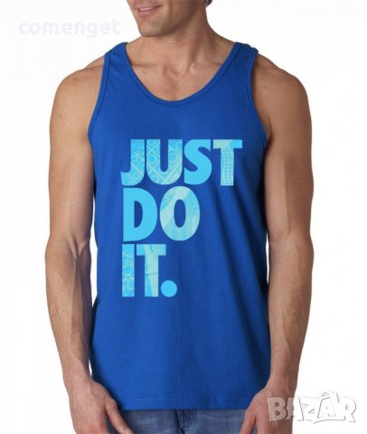 Мъжки потници JUST DO IT - 5 цвята! Бъди различен, поръчай с твоя идея!, снимка 6 - Тениски - 37039957