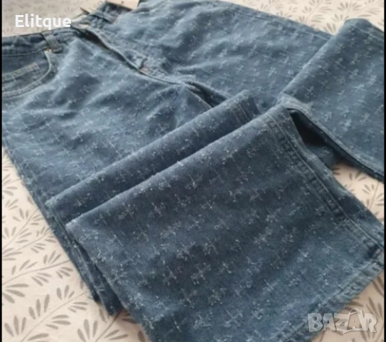 Дънки с букле ефект, снимка 2 - Дънки - 53565865