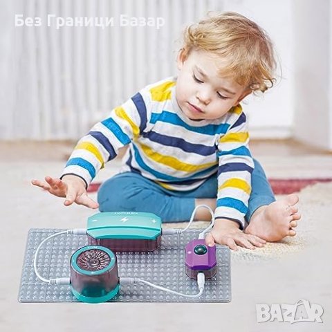 Нов Научен Комплект Jacootoys - Електронни Схеми и Игри за Деца, снимка 9 - Образователни игри - 43688157
