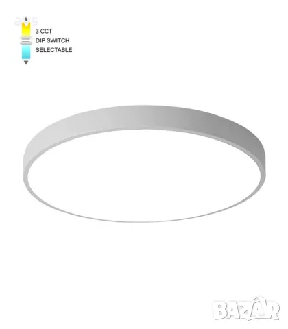 LED плафон кръгъл 45W 3000K-6000K VITO бял, снимка 1