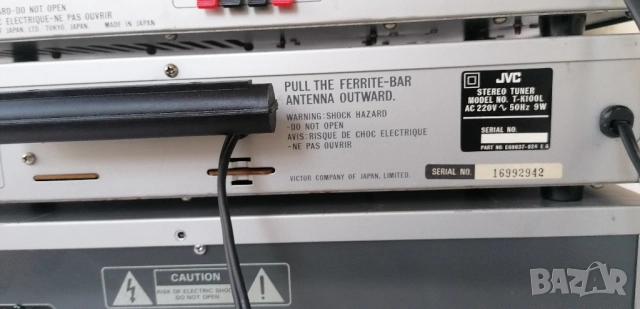 JVC Сет, снимка 17 - Ресийвъри, усилватели, смесителни пултове - 52147234
