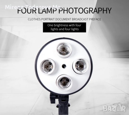 Фото студио система Andoer Софтбокс за фото студио, снимка 7 - Светкавици, студийно осветление - 36893860