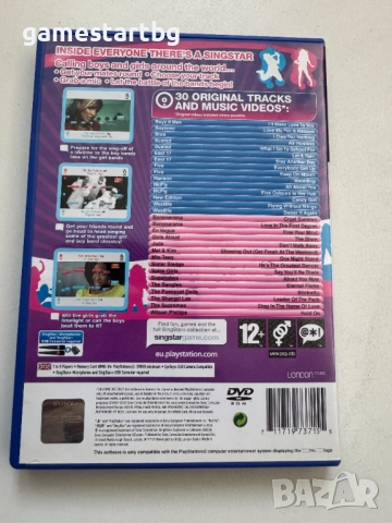 SingStar Boy Bands Vs. Girl Bands за PS2, снимка 2 - Игри за PlayStation - 52678207
