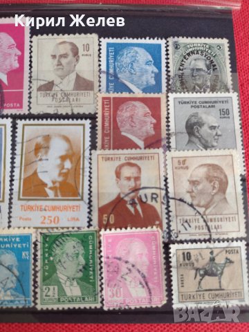Пощенски марки Известни личности ПРЕЗИДЕНТИ ПОЩА ТУРЦИЯ МНОГО РЕДКИ ЗА КОЛЕКЦИЯ - 21064, снимка 3 - Филателия - 36681615