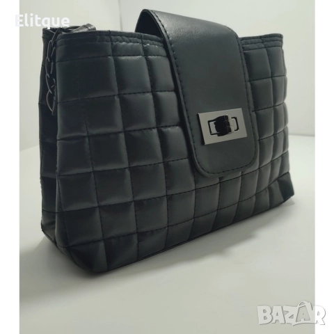 Дамска ватирана чанта. Размери: Ширина: 24 см-Височина: 16 см-Ширина: 9 см, снимка 2 - Чанти - 52896228