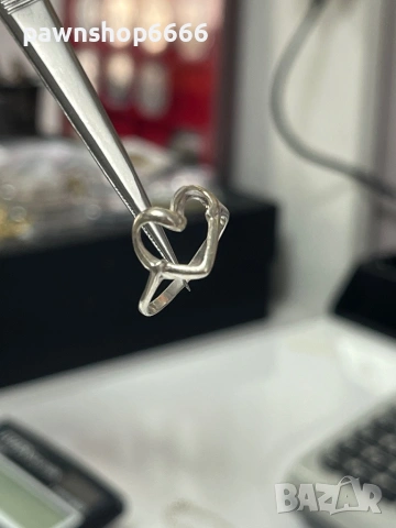 Сребърен пръстен проба 925 и тегло 1,71 грама , снимка 2 - Пръстени - 53188989