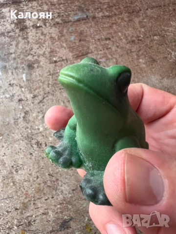 Жаба гумена винтидж играчка , снимка 3 - Други - 51228401