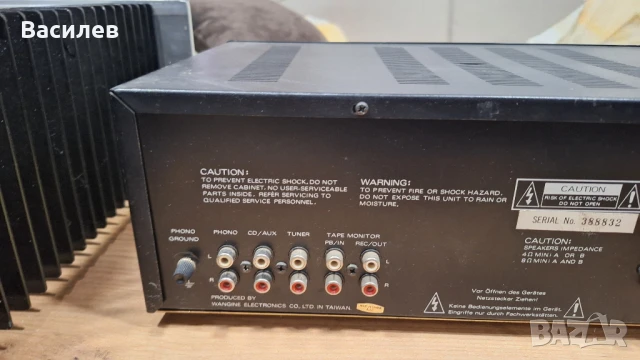 Усилвател Renkforce HVA-8030 , снимка 6 - Ресийвъри, усилватели, смесителни пултове - 51032167