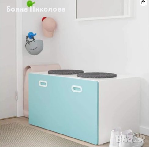 Пейка/ракла/детска масичка, многофункционално, Stuva, Икеа, снимка 4 - Мебели за детската стая - 42971657
