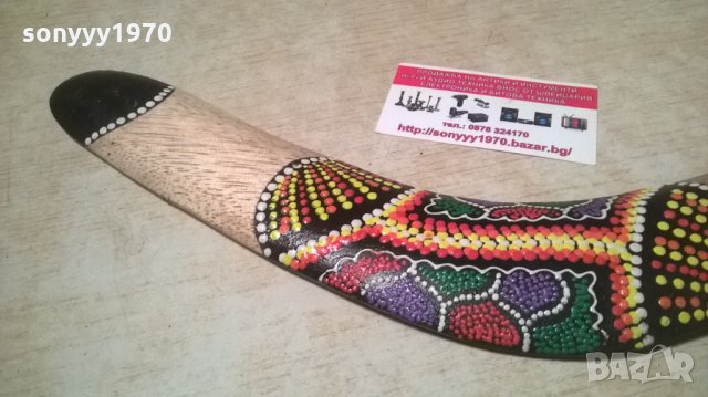 бумеранг-ретро колекция 40х6см-внос швеицария, снимка 4 - Колекции - 28147128