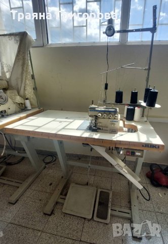 JUKI - MO – 3616 Шевна машина – трифазна, петконечен оверлог с изрязван, снимка 2 - Шивашки услуги - 43119921