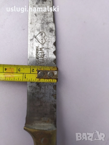 Стар колекционерски нож, снимка 7 - Антикварни и старинни предмети - 52963966
