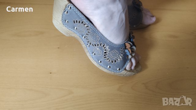 Летни обувки на платформа, снимка 4 - Дамски обувки на ток - 33040629