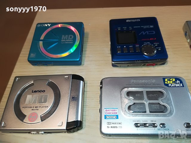 sony-sharp-panasonic-aiwa-lenco-mettal-колекция, снимка 6 - MP3 и MP4 плеъри - 28421991