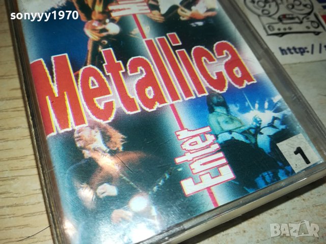 METALLICA TAPE 1412230955, снимка 2 - Аудио касети - 43406635