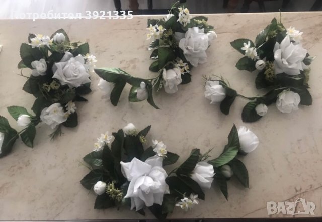 Сватбена декорация от 51 части, снимка 4 - Други - 43378236