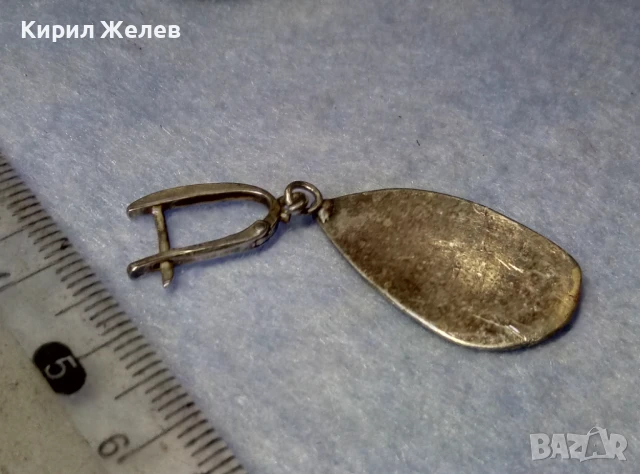 ШАРМАНТНА СТИЛНО ОРНАМЕНТИРАНА СРЕБЪРНА ОБЕЦА СРЕБРО 925 РЪЧНА АРТ ИЗРАБОТКА 43999, снимка 3 - Обеци - 50532264