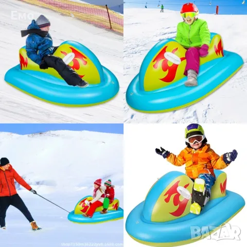 Шейна с надуваем дизайн, подходяща за зимно и лятно използване