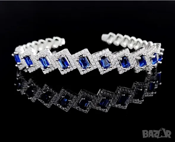 Гривна със сапфири