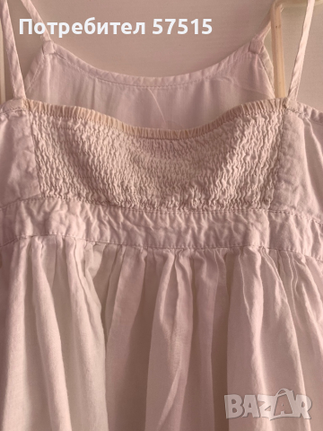Детска бяла рокля, снимка 5 - Детски рокли и поли - 36464817