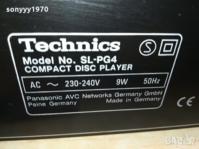 technics sl-pg4 cd-made in germany 2407212129, снимка 7 - Декове - 33616632