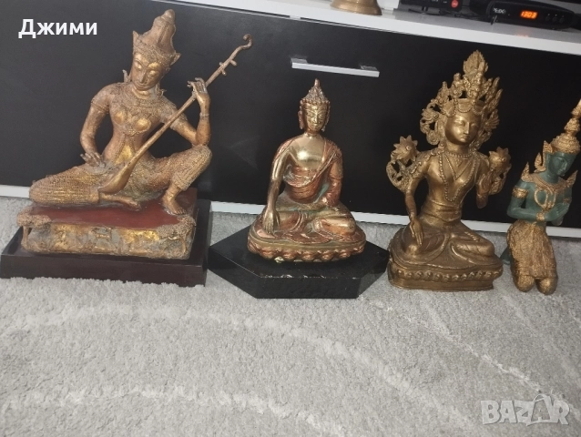 големи много стари бронзови скултори, снимка 3 - Антикварни и старинни предмети - 52185965