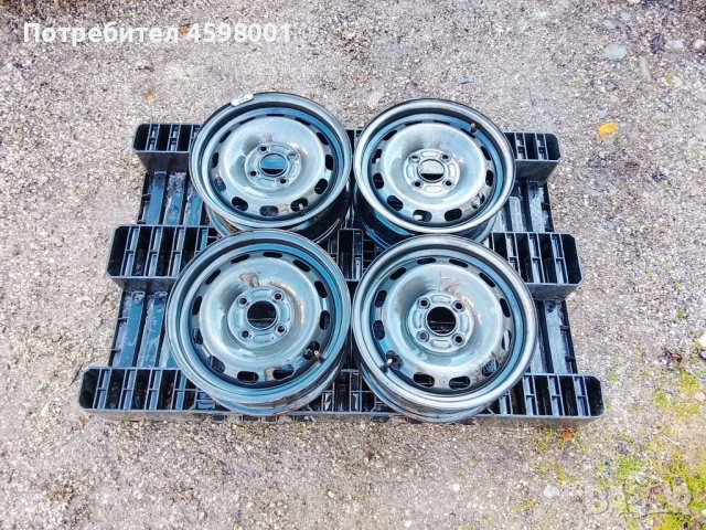 4бр.Оригинални джанти 14цола 4x108 ET37.5 за Ford Fiesta(2008-2019),Ka,Focus
