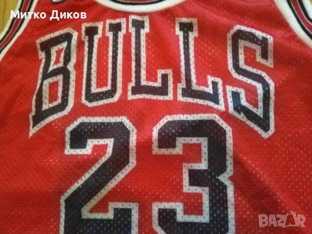 Баскетболна тениска Шампион -Чикаго Булс НБА №23 Майкъл Джордан размер М, снимка 3 - Баскетбол - 36447406