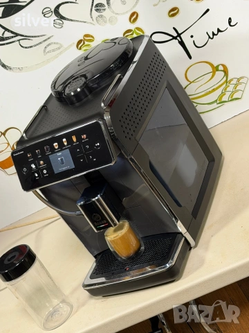 Кафемашина кафе автомат Saeco GranAroma с гаранция, снимка 3 - Кафемашини - 53080799