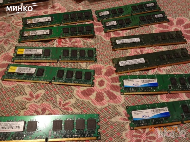 рам памети ддр400,ддр2,ддр3, снимка 5 - RAM памет - 52226298