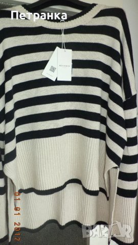 На вашето внимание - ДАТСКА НОВА зимна плетена блуза, размер 56