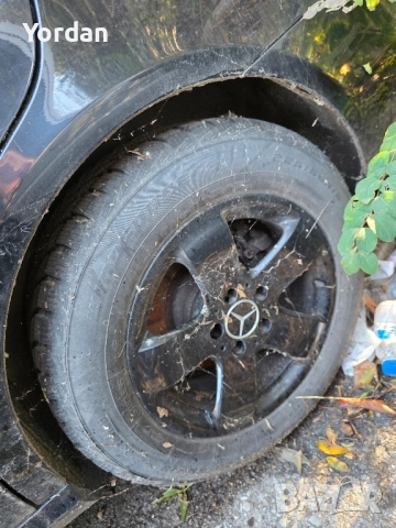 Лети Джанти "16" Мерцедес Зимни гуми 225/60/16, снимка 2 - Гуми и джанти - 52435039