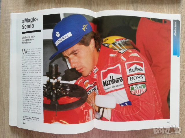Ayrton Senna, seine siege-sein vermachtnis, Karin Strum, 1994, снимка 7 - Специализирана литература - 51828985