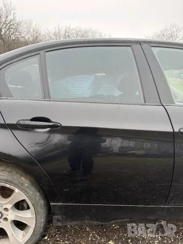 Задна дясна черна врата БМВ Е90 320d BMW E90 седан 2006-та