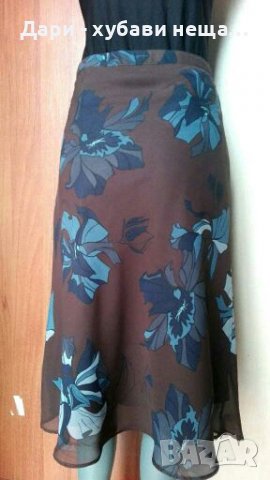 Красива пола от шифон, на H&M🍀❤арт.4397, снимка 3 - Поли - 37422813