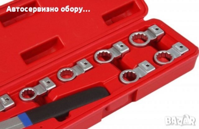 Ключ със сменяеми накрайници за ремъчни ролки Комплекта включва 15 бр, снимка 4 - Други инструменти - 37505354