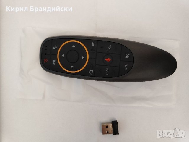 2.4G Fly Air Mouse G10S PRO гласово дистанционно управление обучаващо, снимка 2 - Дистанционни - 38125358