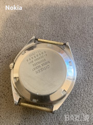 Vintage Citizen Automatic 21 Jewels Japan Movt 8200A, снимка 3 - Мъжки - 43758877