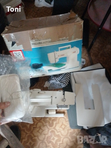 чисто нова шевна машина quasar 29-220-2-2,калъфи фул комплект,по договаряне е цената , снимка 4 - Шевни машини - 53450005